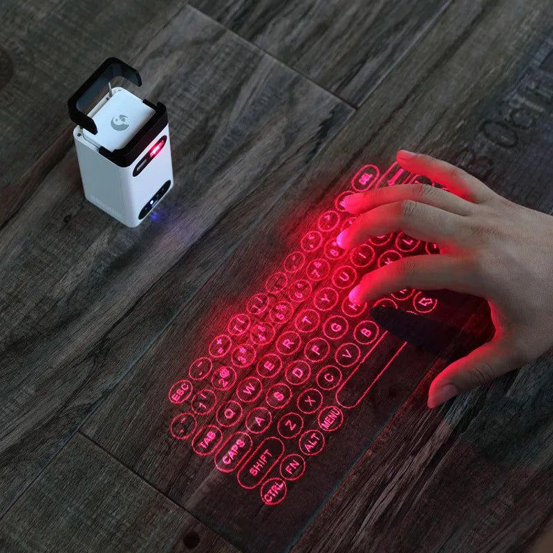 Teclado de projeção a laser virtual