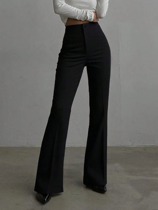 Calça feminina preta casual